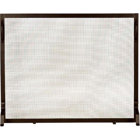 Dagan Wrought Iron Panel Screen, Bronze S129-44B